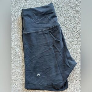 Lululemon Wunder Train HR 6” short Heather Grey